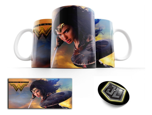 Colección Taza + Porta Vasos Super Heroes