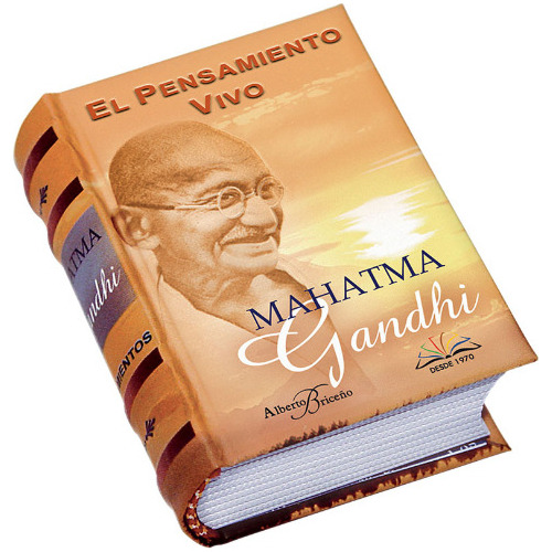 Minilibro El Pensamiento Vivo  Mahatma Gandhi