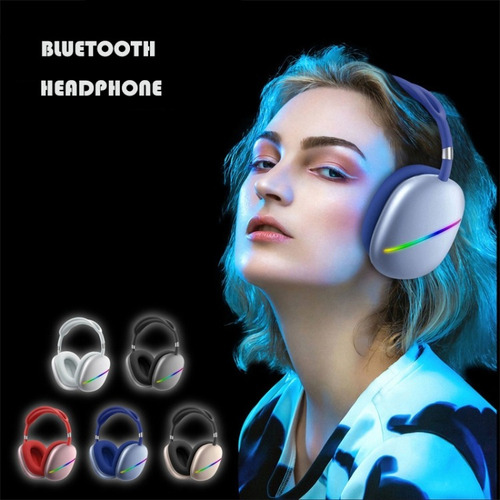 Audifono Cancelación Ruido Inalambricos Max10 Bluetooth Rgb