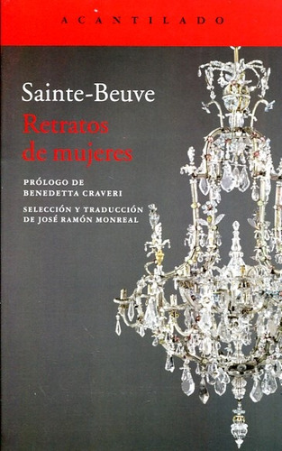 Retratos De Mujeres - Saintbeuve