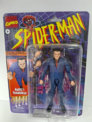 Spider-man Retro Marvel Legends Hammerhead (Usado)