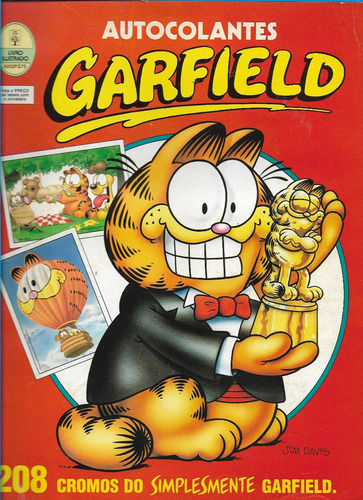 Álbum Figurinha -  Garfield - Completo  - Ano. 1992  