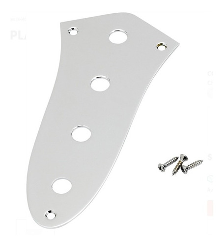 Control Plate Fender Jazz Bass Chrome