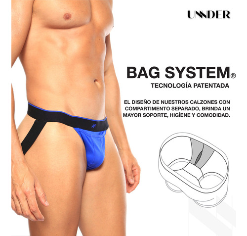 Jockstrap Suspensorio Modern Unnder Ropa Interior Hombre 1pz