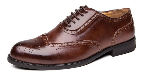 Imagen 1 de 8 de Hombres Buena Calidad Brogues Oxford Zapatos Formales
