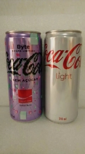 Coca Cola Marshmello´s + Byte + Light 310ml Edição Limitada