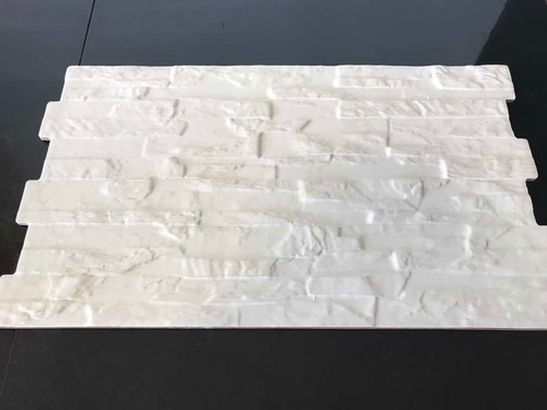Imagen 9 de 9 de Ceramica Pared Piedra Encastre Blanco Oferta. Ceramicarte =)