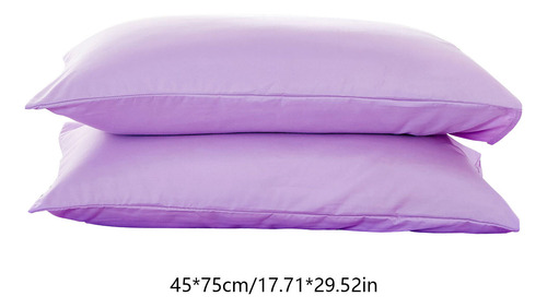 Paquete De 2 Fundas De Almohada En Forma De T Con Cierre De