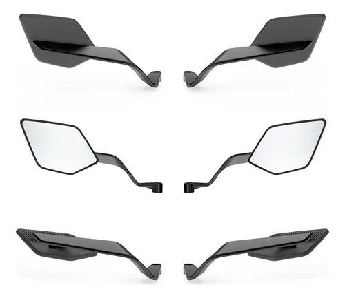 Alerón De Espejos Retrovisor Tipo Stealth Naked Max 2pcs New