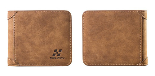 Imagem 4 de 4 de Carteira Masculina Hengsheng Couro Plutônio Horizontal