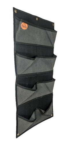 Imagen 1 de 10 de Jardín Vertical Reforzado - Fondo Impermeable De 8 Bolsillos