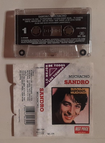 Sandro . Muchacho - Casette