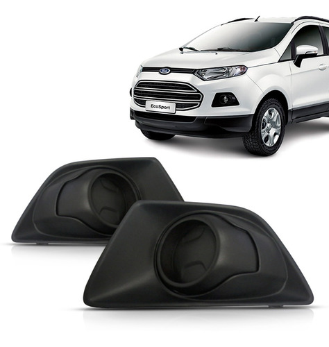 Grade Moldura Milha Ecosport 2013 2014 2015 2016 17 Sem Furo