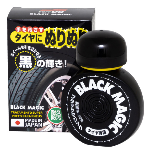 Pretinho Carro Black Magic Cleaner Ultra Brilho 150ml Soft99