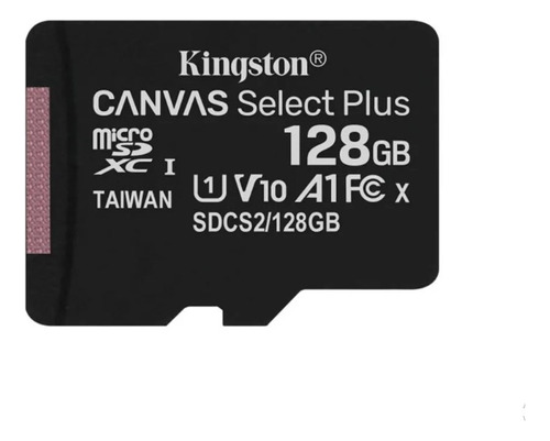 Tarjeta De Memoria Kingston Canvas Select Plus 128gb