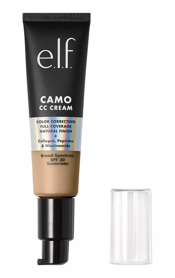 Elf Camo Cc Cream Color Correcting Alta Cobertura Long Wear