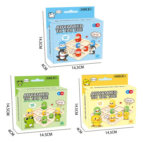 Mini Juego De Mesa Avanzado De Tic Tac Toe Party Rompecabez