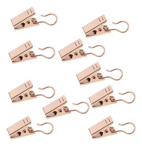 20pcs / Pack Clips De Cortina De Puerta Con Gancho