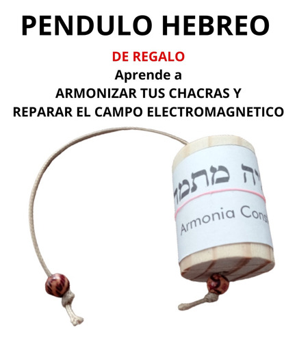 Imagen 1 de 1 de Pendulo Hebreo + 1 Modulo Del Curso Gratis