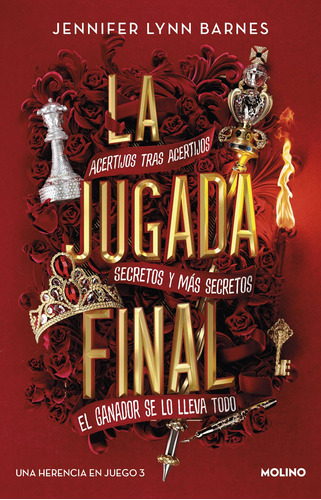 La Jugada Final, De Jennifer Lynn Barnes., Vol. 3. Editorial Molino, Tapa Blanda En Español, 2023