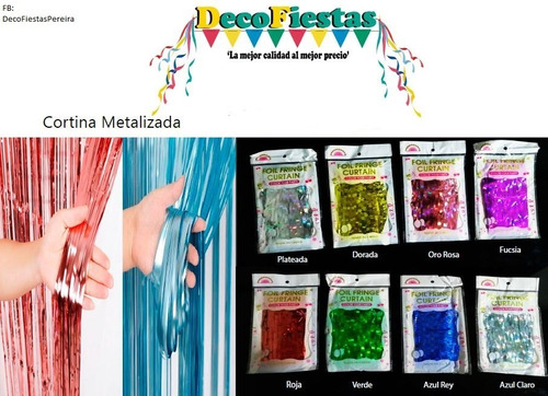 Cortinas Metalizadas