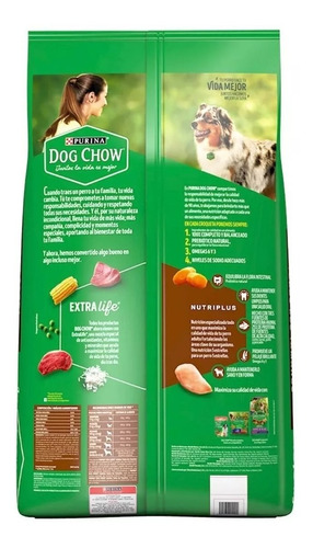 Purina Dog Chow Alimento Para Perro Adulto Nutriplus 18 Kg