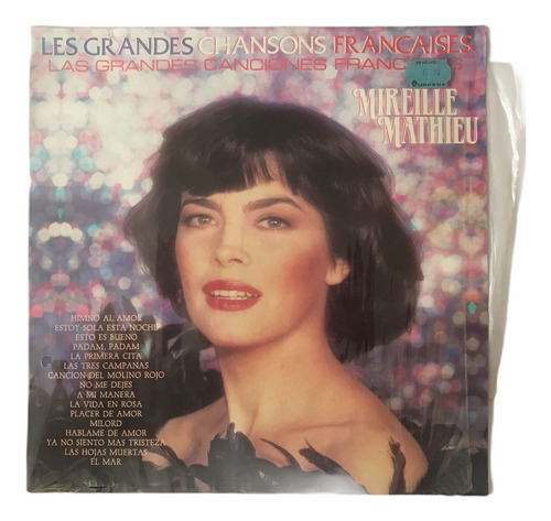 Mireille Mathieu Las Grandes Canciones Francesas Disco Lp
