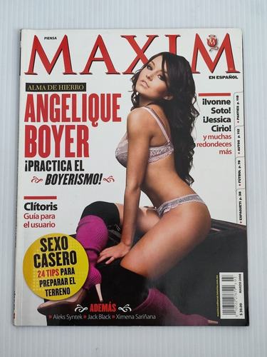 Revista Maxim Angelique Boyer 