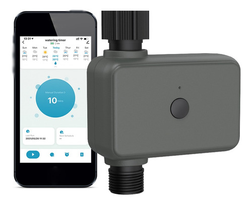 Temporizador De Agua Inteligente Bt Con Retardo De Lluvia Pr