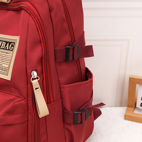 Mochila Schoolbag De Gran Capacidad Para Escuelas Secundarias Y Jóvenes