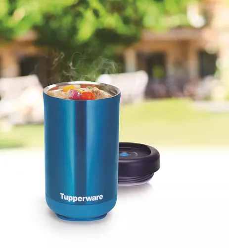 Tupper Mony - TUPPERWARE TERMO LUNCH GRANDE Cap: 475 ml c/u 🔴 Mantiene tu comida  caliente o fría hasta por 6 horas. 🔴 Sello hermético que permite  transportar alimentos fríos o calientes