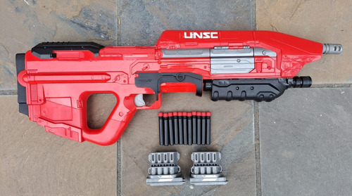 Arma Nerf Marca Halo Modelo Ma5 (única / Como Nueva)