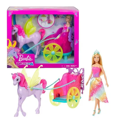Barbie dreamtopia sale princess carriage