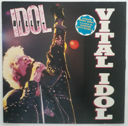 Lp Vinil (nm) Billy Idol Vital Idol Ed Br Re 1987