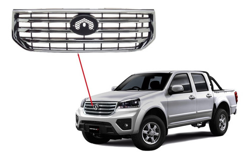 Máscara Frontal Great Wall Wingle 5 2022-2023 (sin Logo)