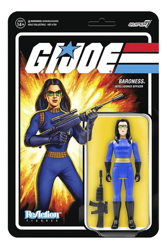 Super7 Reaction G.i. Joe Baroness