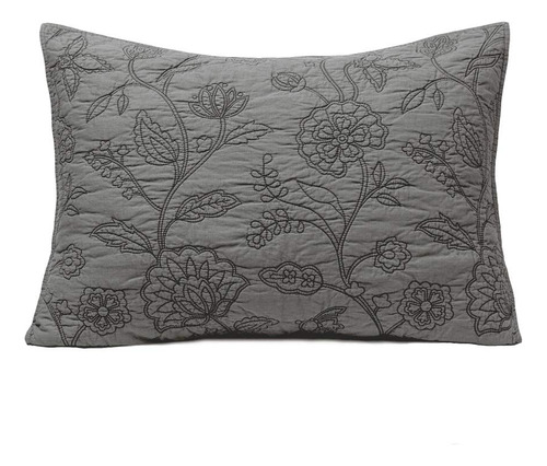 Elegant Life Home Funda De Almohada De Algodon Bordada Vinta