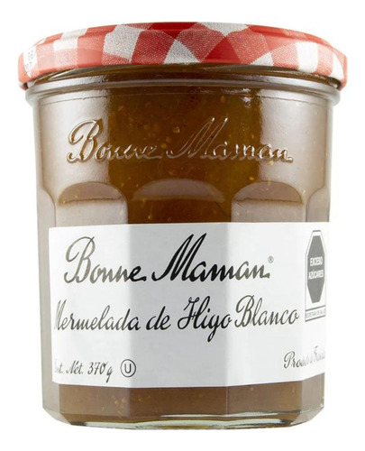 Mermelada Higo Blanco Bonne Maman 370g Frasco Vidrio Francia