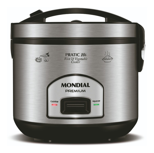 Panela Elétrica De Arroz Pratic Rice 10i Pe-42 Mondial 220v