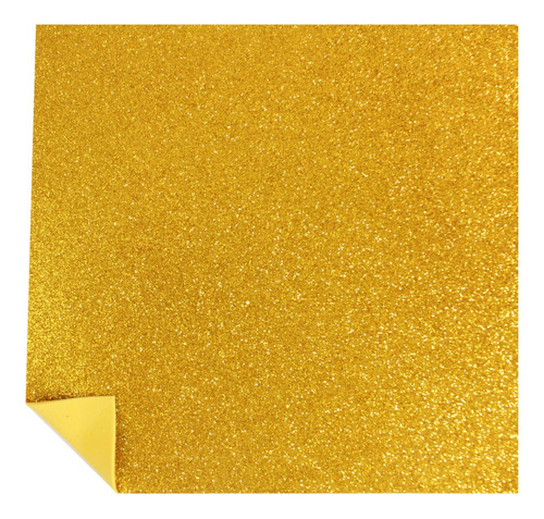 Foamy Diamantado Selanusa T/carta 10 Pzs 25 Colores Color Oro