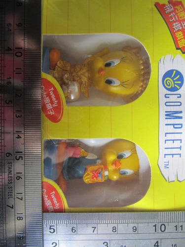 Piolin Set X 2 Twiti Tweety Sin Silvestre 2 Pzas Mercadoperu