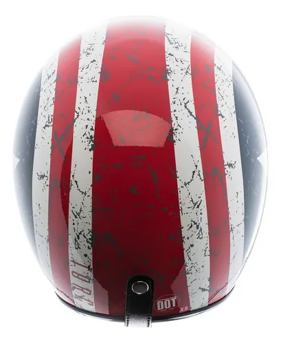 Torc T50 Route 66 Lucky 13 - Casco Abierto Con Graficos Cran