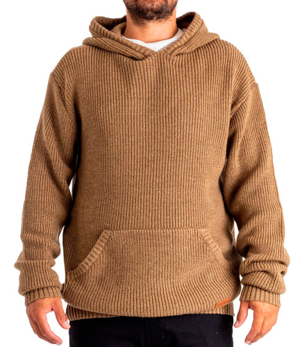 Ala Moana Sweater Lifestyle Hombre Moana Marron Blw