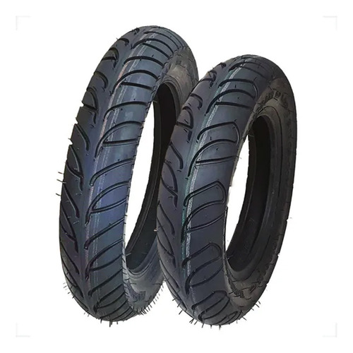 Par Pneu Honda Elite125 90/90x12 + 100/90x10 Scooter