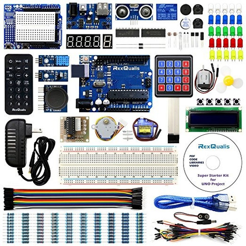 Uno Proyecto De Super Starter Kit Para Arduino W / Junta Uno