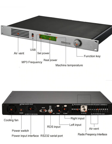 Transmisor De Fm De 200watts Envio Gratis