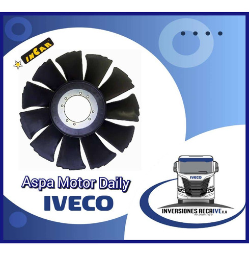 Aspa Ventilador Iveco Daily 5912