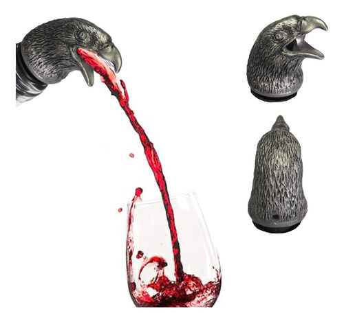 Vino Acero Inoxidable Animal Vertedor Real Dyl A-eagle