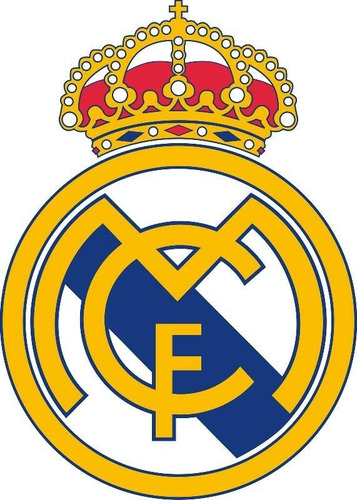 Adesivo Escudo Real Madrid 20 Cm