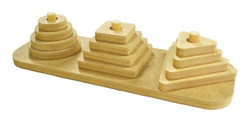 Juego Didactico Bebe Torre Apilar Encastre Motricidad Fina